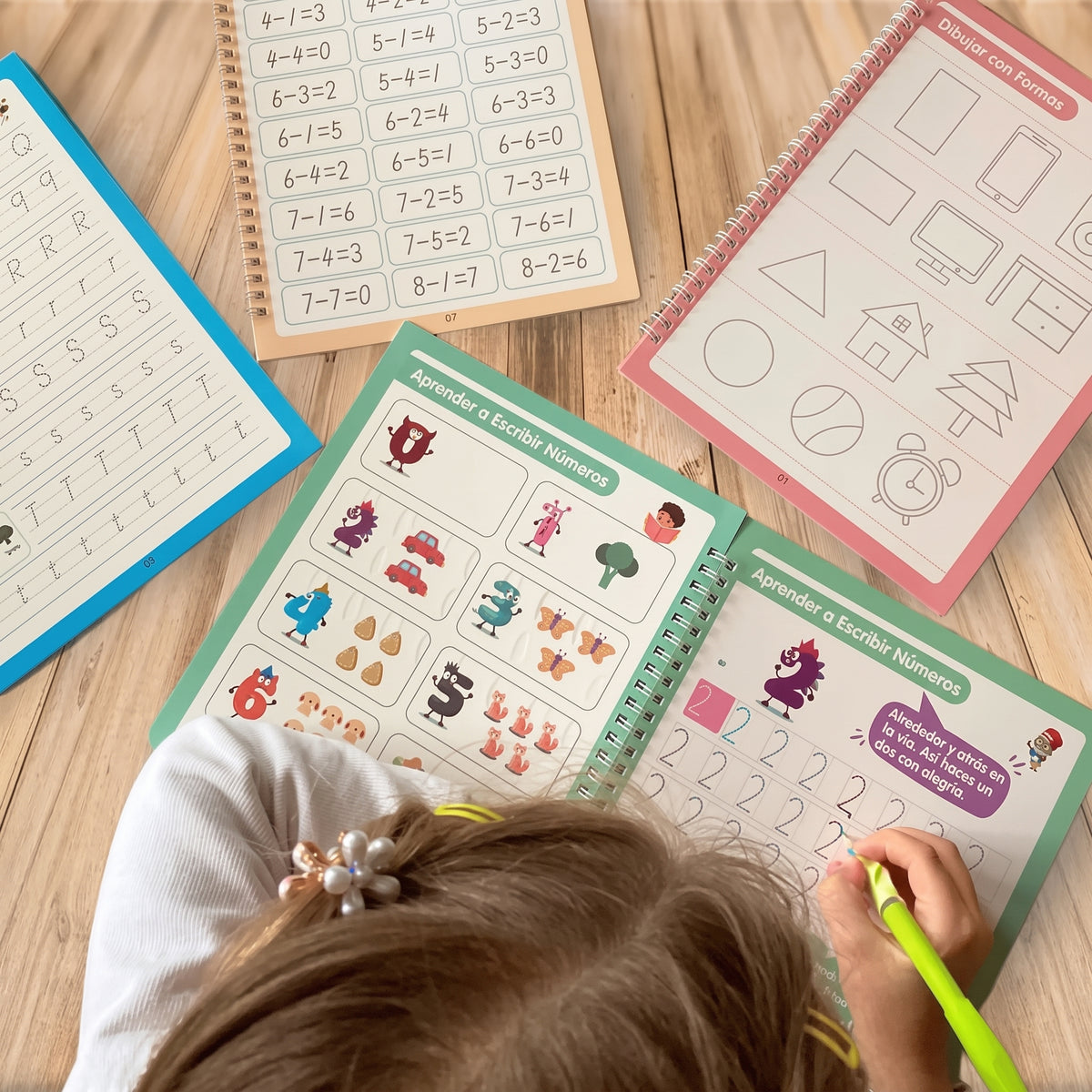 LumiKids™ Kit de Caligrafía con Tinta Mágica Reutilizable