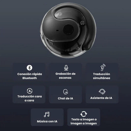 Auriculares traductores 3 en 1